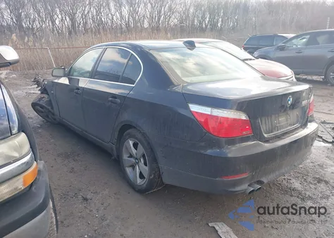 2008 BMW 528Xi z USA, uszkodzony, nr VIN WBANV13538C150051